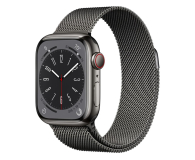 Apple Watch 8 41/Graphite Steel/Graphite Milanese Loop LTE - 1070989 - zdjęcie 1
